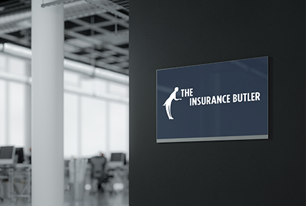 The Insurance Butler logo placed on the frame